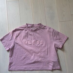 GUESS Light Pink Short Sleeve Tee